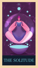 Introvert Tarot Card Series: The Solitude