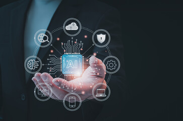 Artificial Intelligence and Digital Technology Innovation Concept