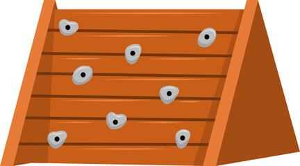 Colorful Playground Swing Set Illustration for Children's Fun and Outdoor Play Activities