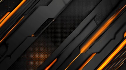 Naklejka premium Abstract futuristic geometric background