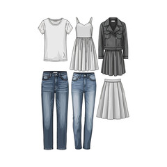 Stylish Women's Clothing Collection Tees, Dresses, Skirts, Jeans & Jacket