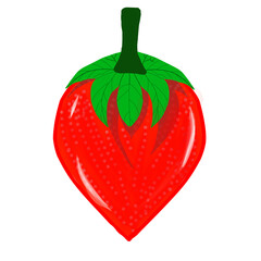 Strawberry on with 