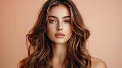 Fototapeta premium Beautiful woman portrait