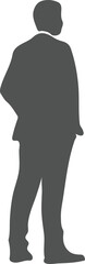 A Contemplative Silhouette Figure Depicts Solitude and Introspection Evoking Powerful Emotions While Encouraging Viewers to Reflect on Themes of Individuality