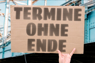 “Termine Ohne Ende”
Chronic hurry steals depth from life. TIME. WORKLOAD. BURNOUT. FOCUS. BOUNDARIES. WELLBEING.