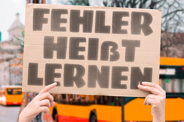 “Fehler Heißt Lernen” Accountability is the shortest path to better. ACCOUNTABILITY. GROWTH....