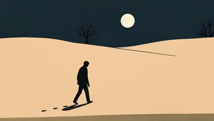 Alone in the Moonlight