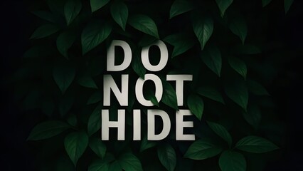 Do not Hide