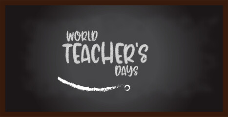 black board with back ground 