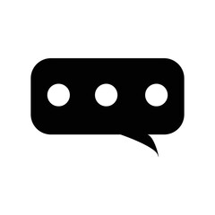 chat icon vector