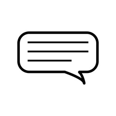 chat icon vector