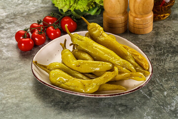 Canned marinated jalapeno pepper