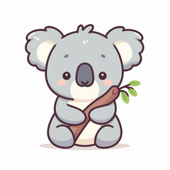 Cute Koala Vector Illustration