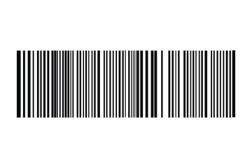 Barcode isolated on white background. Code stripes sticker. Barcode labels, customers qr code.