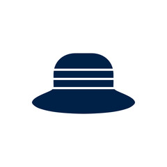 Women hat vector illustration icon