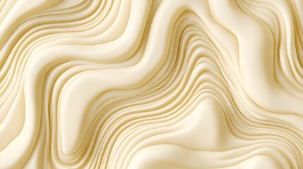 Fototapeta premium Abstract Creamy Wave Background Texture Design
