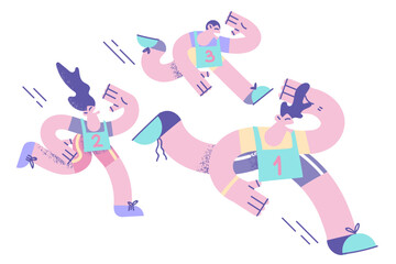 Sport, active lifestyle, competition concept