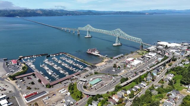 Astoria Megler Bridge Columbia river Pacific Northwest