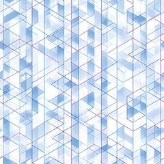 Isometric cube grids pattern dances like a puzzle for seamless web and print magic
