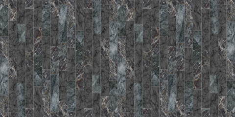 Obraz premium Seamless abstract marble mixed texture design long blackground illustration. 