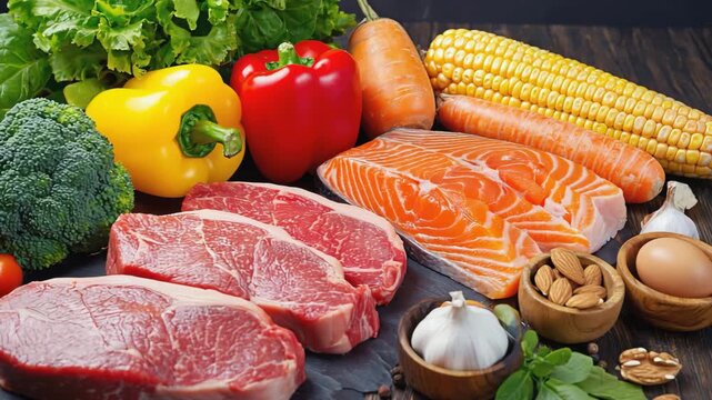 健康的な食事のための食材