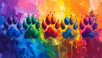 Abstract watercolor splash background illustration with colorful grunge pattern