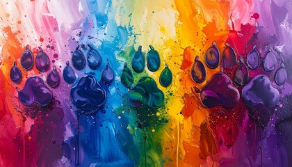 Abstract watercolor splash background illustration with colorful grunge pattern