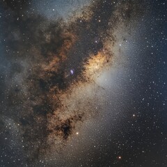 Stunning Milky Way Galaxy Core Astrophotography Image