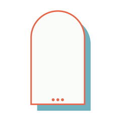 Retro Frame Text Box