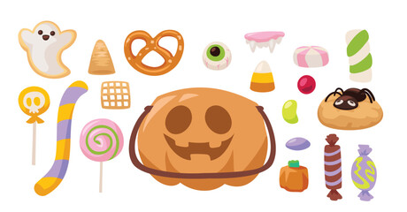 happy halloween snack trick or treat