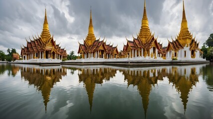 Ornate Thai Temple Complex