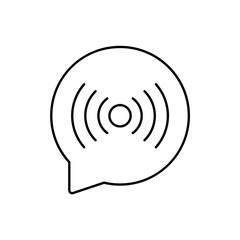 Icon a Signal, isolated against a clean background.