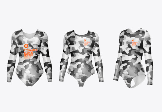 Gymnastics Leotard Mockup