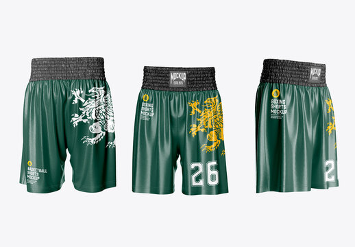 Boxing Shorts Mockup