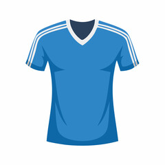 Sports t-shirt &mdash; flat vector illustration