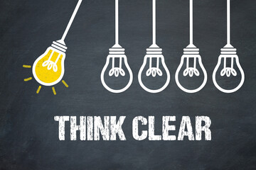 Fototapeta premium Think Clear 