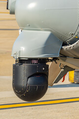 elements of electronic equipment of a combat helicopter