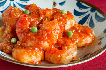 エビのチリソース煮