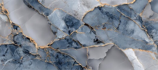 Obraz na płótnie Canvas Elegant Onyx Surface with Blue Marble and Glossy Texture, Perfect for Luxury Backgrounds and Design