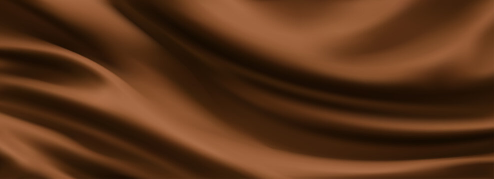 Brown coffee wave texture. Swirl liquid cocoa pattern