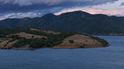 Twilight over the Danube Gorges: The Ciucaru Mic Peninsula