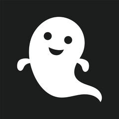 Happy Halloween ghost. Perfect for celebrating Halloween.