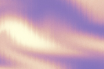 Layered bands of pale gold and violet drifting horizontally, with fine film grain and subtle glass sheen.