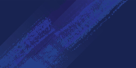 Aesthetic blue color pattern gradient grunge texture background. Dots pop art comics sport style vector illustration Abstract background dark blue with modern corporate concept