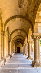 Obraz premium Stone arched walkway