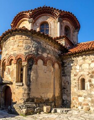 Stone church exterior