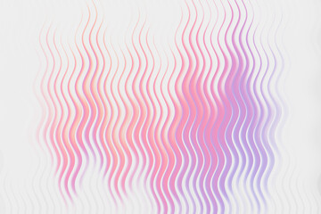 Abstract pink wavy background with a gradient isolated on white background