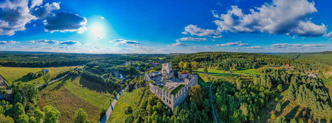 Zamek Rabsztynie  Ruiny Zamku