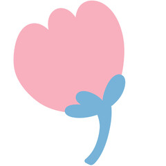 Minimal Pastel Bloom