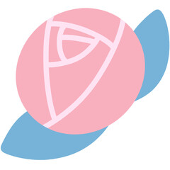 Minimal Pastel Rose